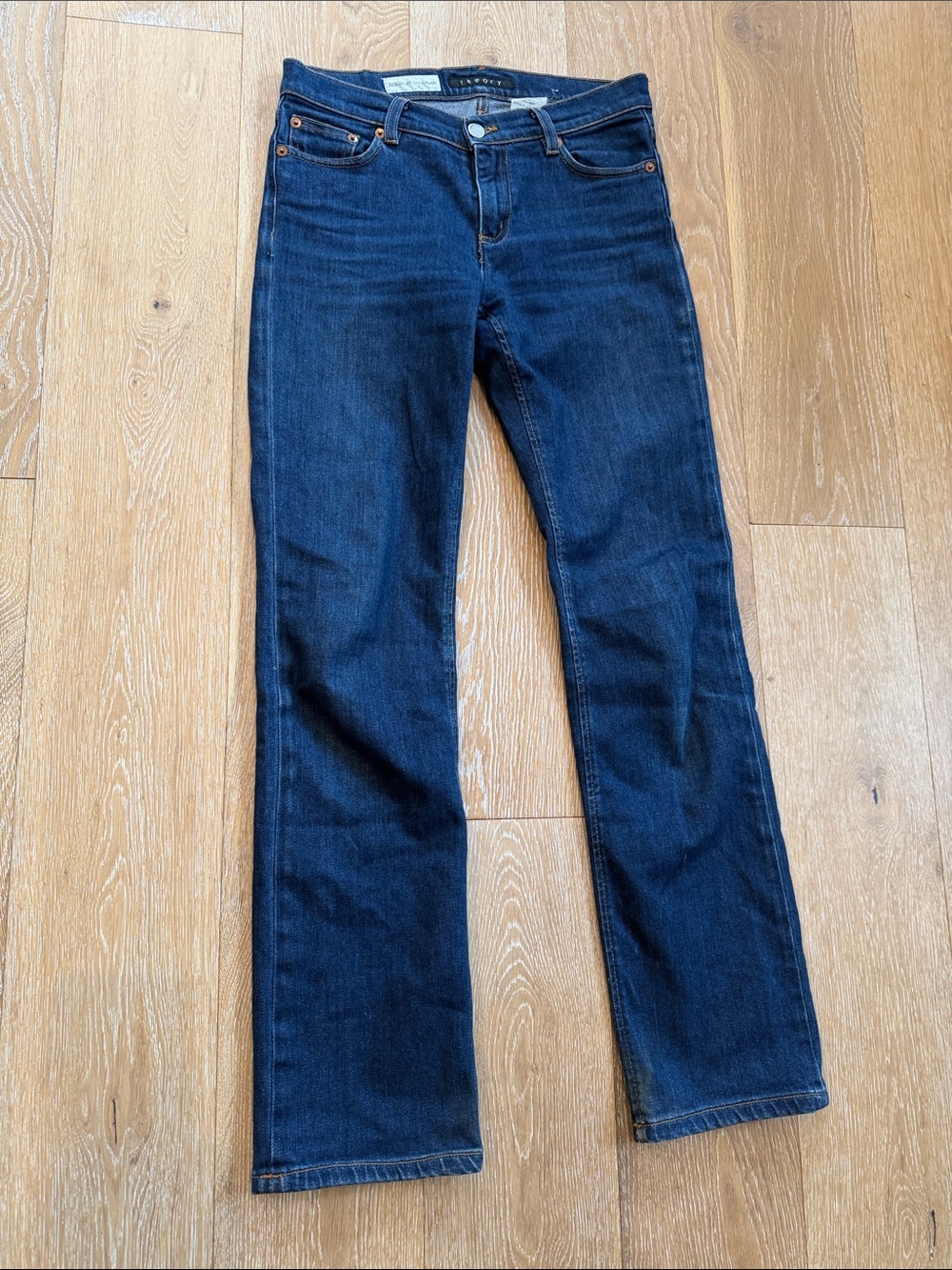 Theory Dark Wash Bergdorf Goodman Jeans Size 4